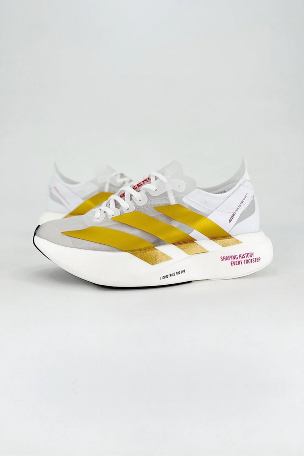 Adidas Adizero Adios PRO EVO 1 - Branco/Dourado