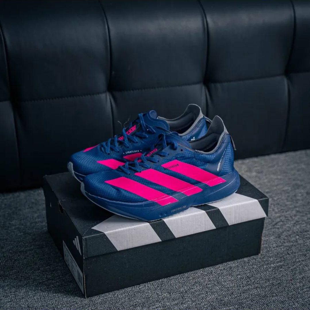 Adidas Adizero Adios Pro 4 Azul Marinho/Rosa