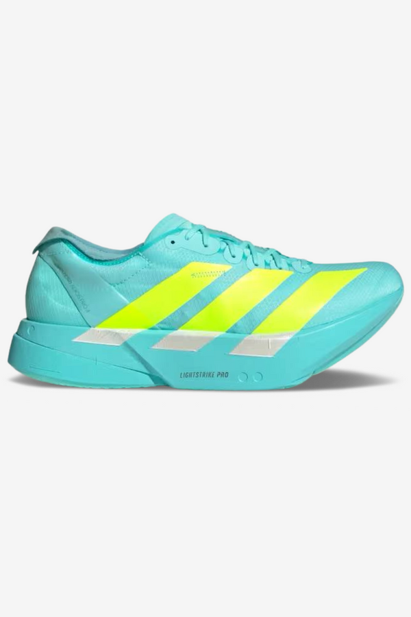 Adidas Adizero Adios Pro 4 Flash Aqua  Lucid Lemon