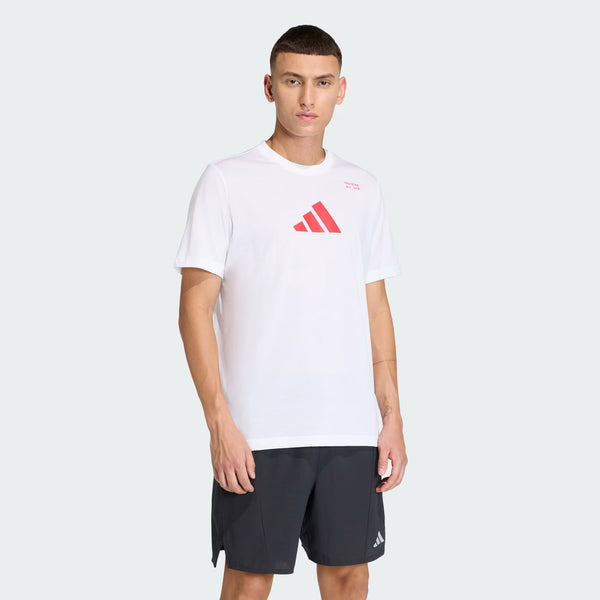 Camiseta Adidas Estampada de Treino CLIMACOOL